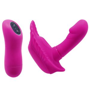 Pretty Love Fancy Clamshell: Mini-Vibrator mit Fernbedienung