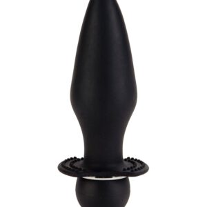 Vibrating Silicone Booty Rider: Vibro-Analplug