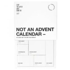 Stop the water while using me Adventskalender