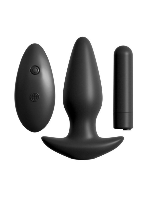 Anal Fantasy Remote Control Silicone Plug: Vibro-Analplug