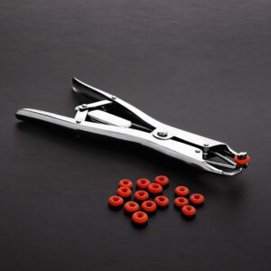 Triune Tit Torture Pliers: Edelstahl-Nippelzange