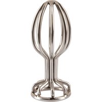Analplug „Metal Cage Butt Plug“ aus Edelstahl