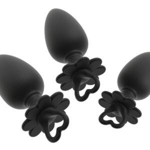 3-teiliges Analplug-Set