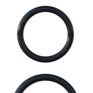 3-teiliges Penisring-Set „Silicone 3-Ring Stamina Set“, aus Silikon