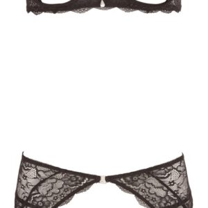 3-teiliges Strapsset aus Spitze