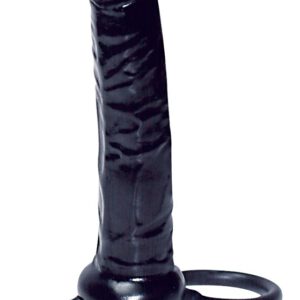 Analdildo mit Penis- und Hodenring