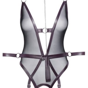 Bondage-Body inklusive Fesseln und Leine