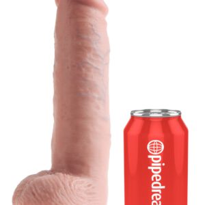 Dildo „Squirting Cock with Balls 10“, 25 cm