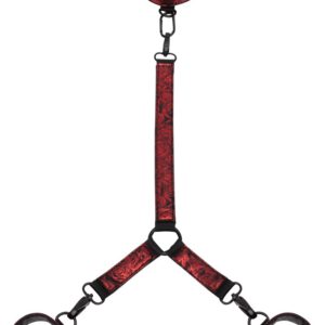 Hals- und Handfessel „Sweet Anticipation Collar and Wrist Cuffs“, beidseitig tragbar