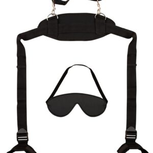 "Hals/Nacken-Hand-Fuß-Fessel" inklusive Augenmaske