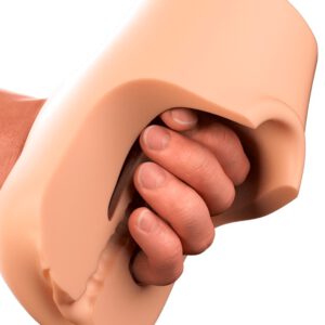 Masturbator „Pussy Pounder" in Vagina-Optik