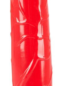 Naturvibrator „Red Push“, 27,5 cm, mit Stoßfunktion