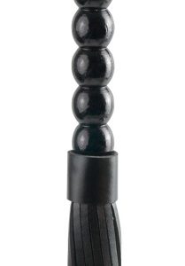 Peitsche „Beaded Cat-o-Nine Tails“, 22 cm, mit weichen Striemen