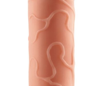 Penishülle mit Hodenring „Perfect 1" Extension with Ball Strap“, verlängert um 2,5 cm