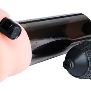 Penispumpe „Travel Trio Pump Set“ mit Vibrobullet und Ballpumpe