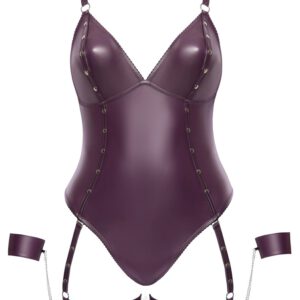 Stringbody inklusive Bein- und Handfesseln